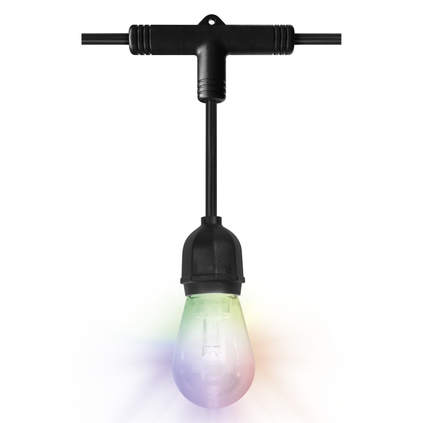 Osram - LED RGB dimmelhető kültéri fényfüzér SMART+ STRING 12xLED/230V 7,47m IP44 Wi-Fi