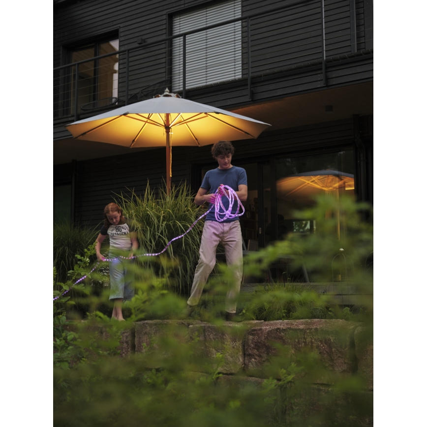 Osram - fényerőszabályozható RGB LED kültéri szalag FLEX 10m LED/70W/230V IP65 + távirányító