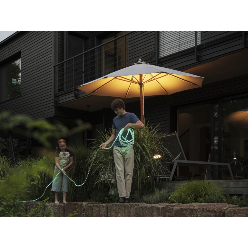 Osram - fényerőszabályozható RGB LED kültéri szalag FLEX 10m LED/70W/230V IP65 + távirányító