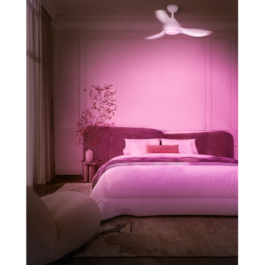 Osram - LED RGB dimmelhető mennyezeti ventilátor NORDES LED/18W/230V 3000-6500K + távirányító
