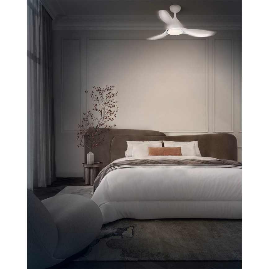 Osram - LED RGB dimmelhető mennyezeti ventilátor NORDES LED/18W/230V 3000-6500K + távirányító