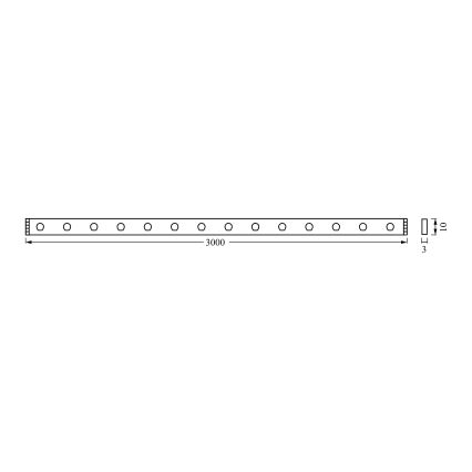 Osram - LED RGB dimmelhető szalag SMART+ MAGIC FLEX 3m LED/15,5W/230V Wi-Fi + távirányító