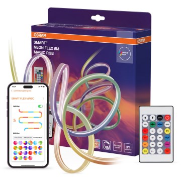 Osram - LED RGB fényerőszabályozható kültéri LED szalag SMART+ MAGIC 5m LED/24W/230V IP44 Wi‑Fi+ távirányító