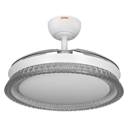 Osram - RGB LED dimmelhető mennyezeti lámpatest ventilátorral CIERZO LED/35W/230V 3000-6500K + távirányító