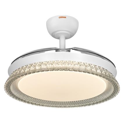 Osram - RGB LED dimmelhető mennyezeti lámpatest ventilátorral CIERZO LED/35W/230V 3000-6500K + távirányító