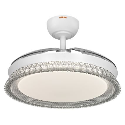 Osram - RGB LED dimmelhető mennyezeti lámpatest ventilátorral CIERZO LED/35W/230V 3000-6500K + távirányító