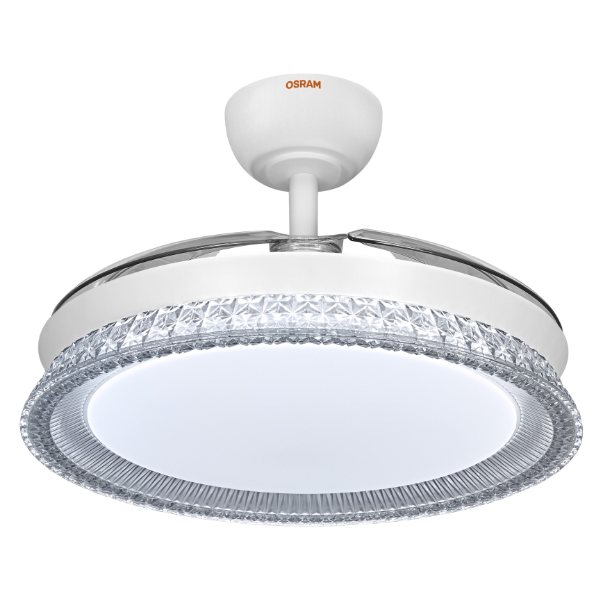 Osram - RGB LED dimmelhető mennyezeti lámpatest ventilátorral CIERZO LED/35W/230V 3000-6500K + távirányító