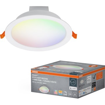 Osram - LED RGB fényerőszabályozható süllyesztett mennyezeti lámpatest SMART+ DOWNLIGHT LED/12W/230V 3000-6500K Wi-Fi