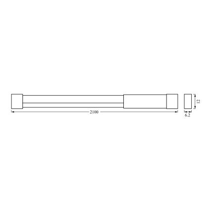 Osram - LED RGBW dimmelhető szalag NEON FLEX 2m LED/4W/5V + távirányító