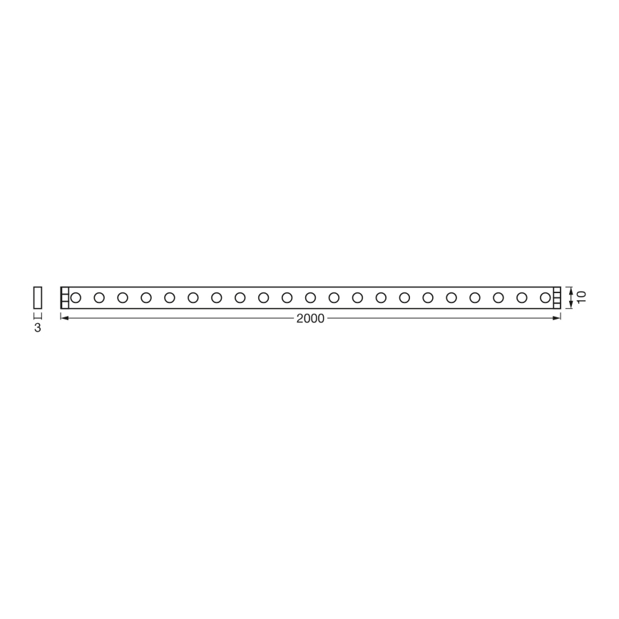 Osram - LED RGB fényerőszabályozható szalag TV-hez FLEX AUDIO 2m LED/3,6W/5V + távirányító