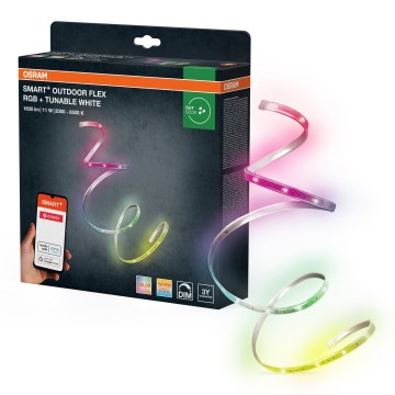 Osram - LED RGB+TW Dimmelhető kültéri LED szalag SMART+ FLEX 5m LED/11W/230V 2000-6500K IP65