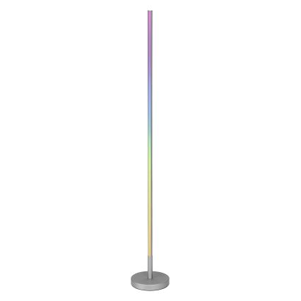 Osram - LED RGBW, fényerőszabályozható állólámpa SMART+ MAGIC LED/11,5W/230V 2700-6500K ezüst Wi-Fi + távirányító