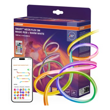 Osram - LED RGBW dimmelhető kültéri szalag SMART+ MAGIC 3m LED/14W/230V IP44 Wi-Fi + távirányító