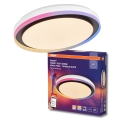 Osram - LED RGBW dimmelhető mennyezeti lámpatest SMART+ MAGIC LED/38W/230V átmérő 49 cm fekete 2700-6500K Wi-Fi