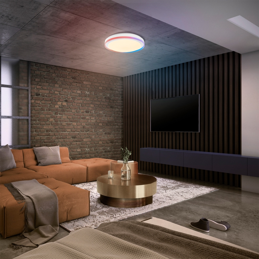 Osram - LED RGBW Fényerőszabályozható mennyezeti lámpatest SMART+ MAGIC LED/38W/230V Ø 49 cm fehér 2700-6500K Wi‑Fi