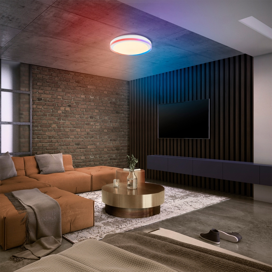 Osram - LED RGBW Fényerőszabályozható mennyezeti lámpatest SMART+ MAGIC LED/38W/230V Ø 49 cm fehér 2700-6500K Wi‑Fi