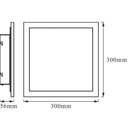 Osram - LED RGBW Fényerőszabályozható mennyezeti lámpa SMART+ PLANON LED/20W/230V 30x30 cm