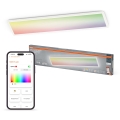 Osram - LED RGBW dimmelhető mennyezeti lámpatest SMART+ PLANON LED/40W/230V 2800-6500K 98x20 cm Wi-Fi IP54 fehér