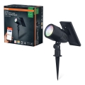 Osram - LED RGBW dimmelhető napelemes lámpa SMART+ SOLAR LED/0,6W/3,7V 2000 mAh 3000-6500K IP44