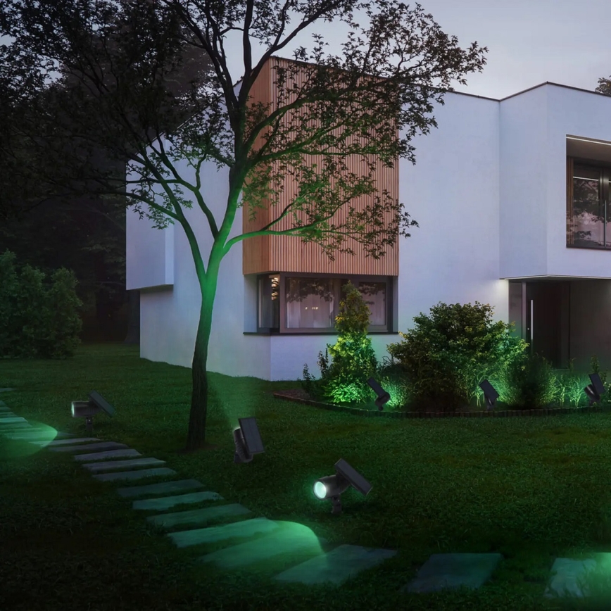 Osram - LED RGBW dimmelhető napelemes lámpa SMART+ SOLAR LED/0,6W/3,7V 2000 mAh 3000-6500K IP44