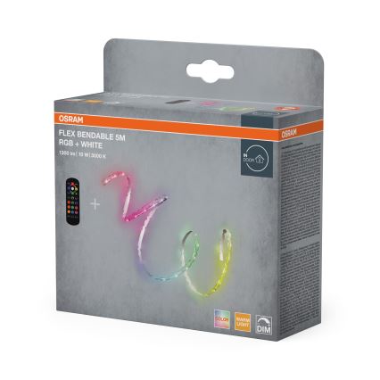 Osram - LED RGBW dimmelhető szalag FLEX 5m LED/10W/230V + távirányító