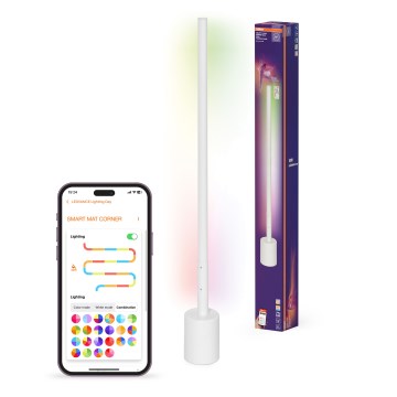 Osram - LED RGBW fényerőszabályozható állólámpa SMART+ FLOOR LED/8W/230V 2700-6500K Wi‑Fi fehér + távirányító