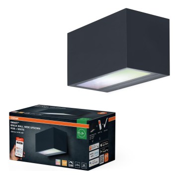 Osram - LED RGBW, fényerőszabályozható kültéri fali lámpa SMART+ BRICK LED/14W/230V IP44 Wi-Fi