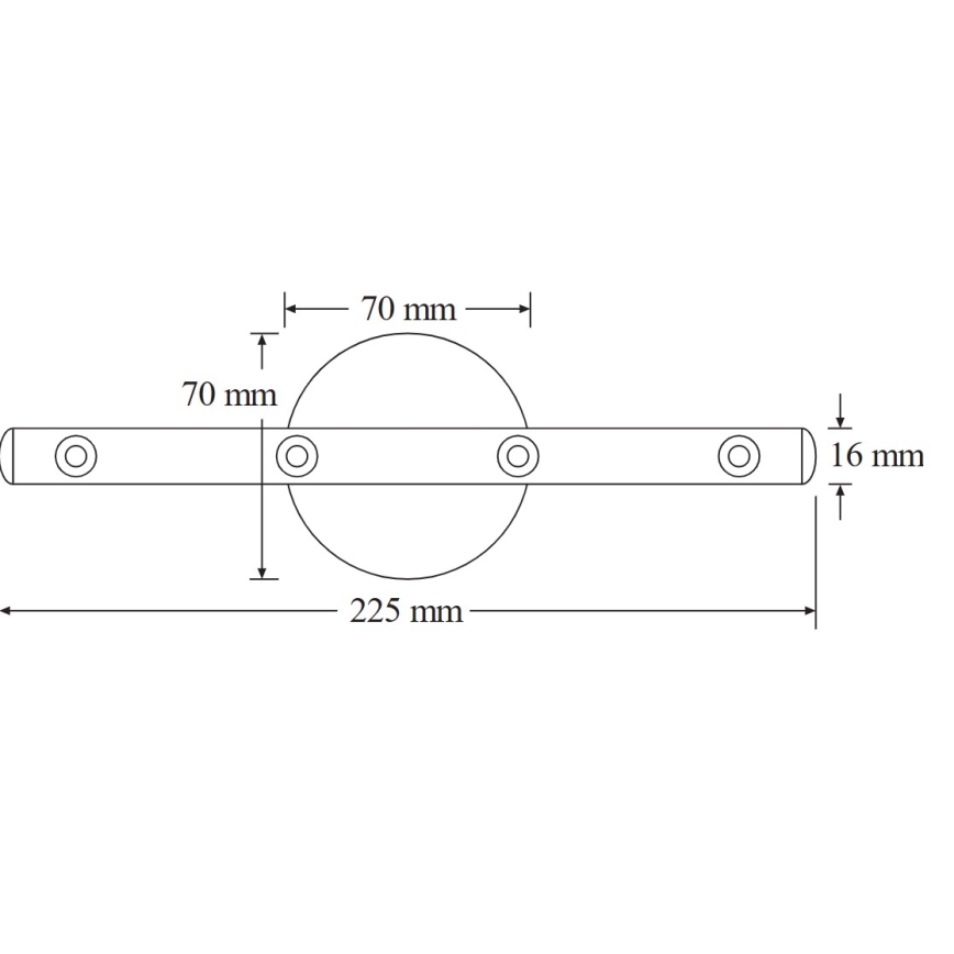 Osram - LED tájékozódó lámpa LEDSTIXX LED/0,6W/3xAAA