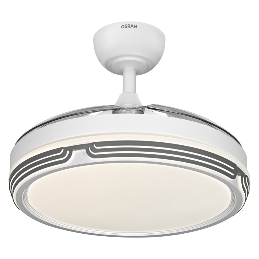 Osram - Fényerőszabályozható LED mennyezeti lámpa ventilátorral LEVECHE LED/36W/230V 3000/4000/6500K + távirányító