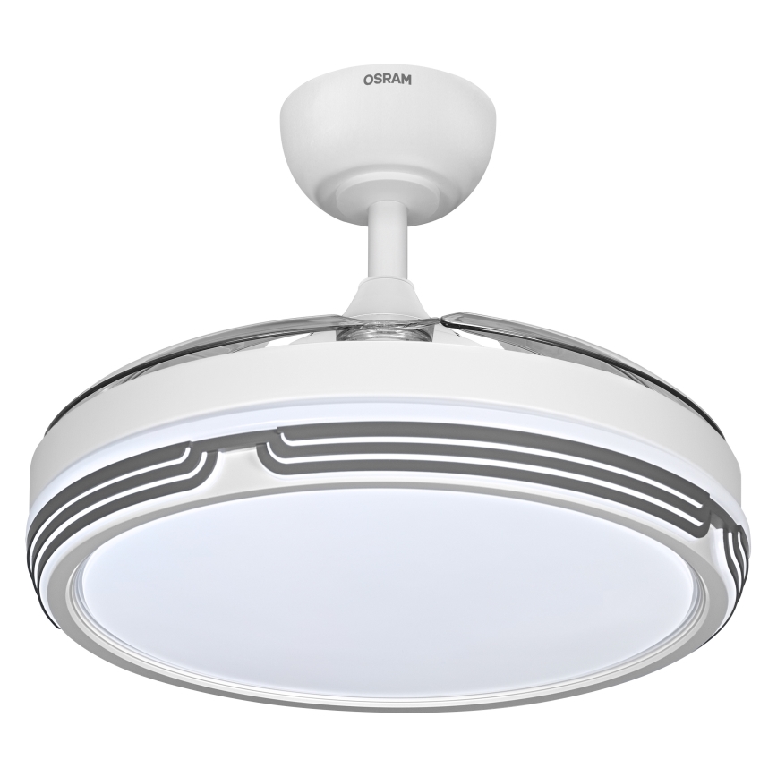 Osram - Fényerőszabályozható LED mennyezeti lámpa ventilátorral LEVECHE LED/36W/230V 3000/4000/6500K + távirányító