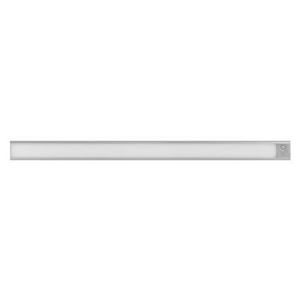 Osram - LED polc alá szerelhető lámpatest mozgás- és alkonyérzékelővel LINEAR LED/4W/3,7V 1500 mAh 3000/4000/6500K 60 cm szürke