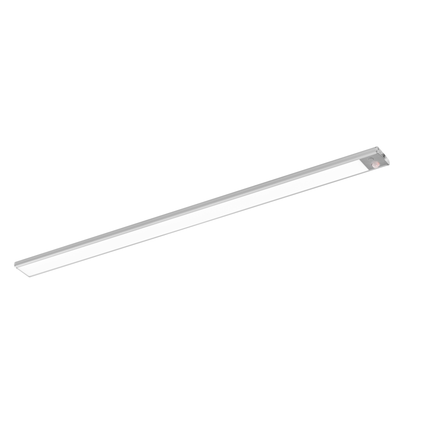 Osram - LED polc alá szerelhető lámpatest mozgás- és alkonyérzékelővel LINEAR LED/4W/3,7V 1500 mAh 3000/4000/6500K 60 cm szürke