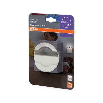 Osram - LUNETTA LED dimmelhető éjszakai lámpa LED/0,65W/230V