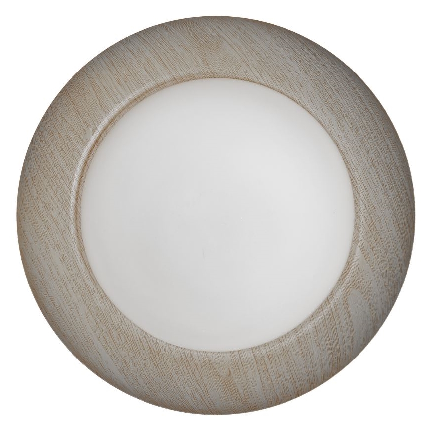 Osram - Mennyezeti lámpa ORBIS MILAN 2xE27/10W/230V átm. 30,5 cm fa dekor