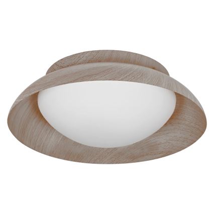 Osram - Mennyezeti lámpa ORBIS MILAN 2xE27/10W/230V átm. 30,5 cm fa dekor