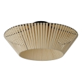 Osram - Mennyezeti lámpatest DECOR STRIPES 1xE27/10W/230V, átm. 40,5 cm, bézs