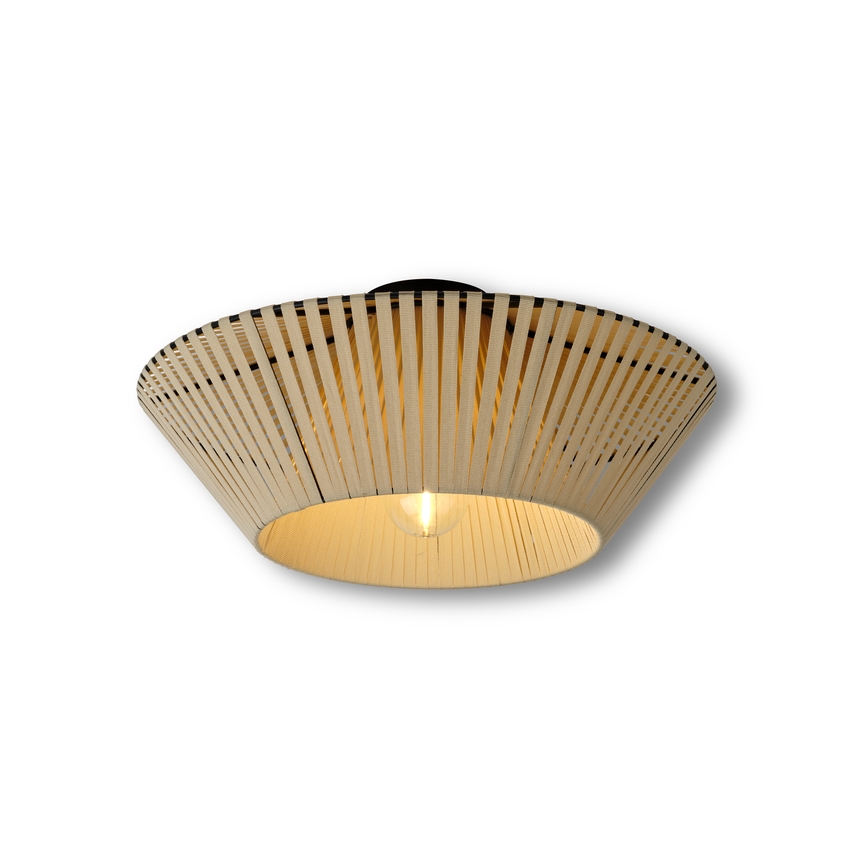 Osram - Mennyezeti lámpatest DECOR STRIPES 1xE27/10W/230V, átm. 40,5 cm, bézs