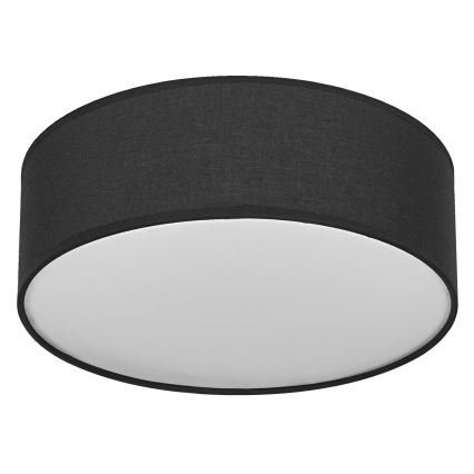Osram - mennyezeti lámpatest ORBIS PARIS 1xE27/25W/230V átm. 30 cm fekete