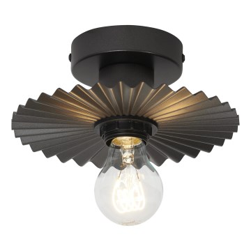 Osram - Mennyezeti lámpatest PLISSEE 1xE27/15W/230V átmérő 20 cm antracit