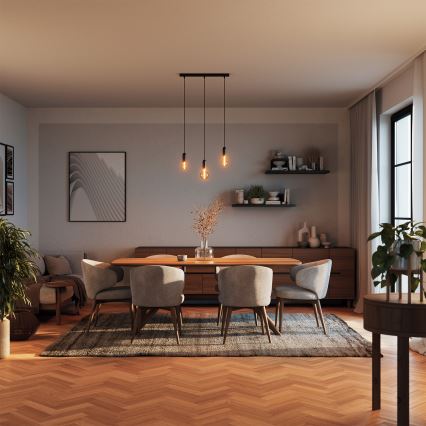 Osram - Montura PENDULUM 230V fekete