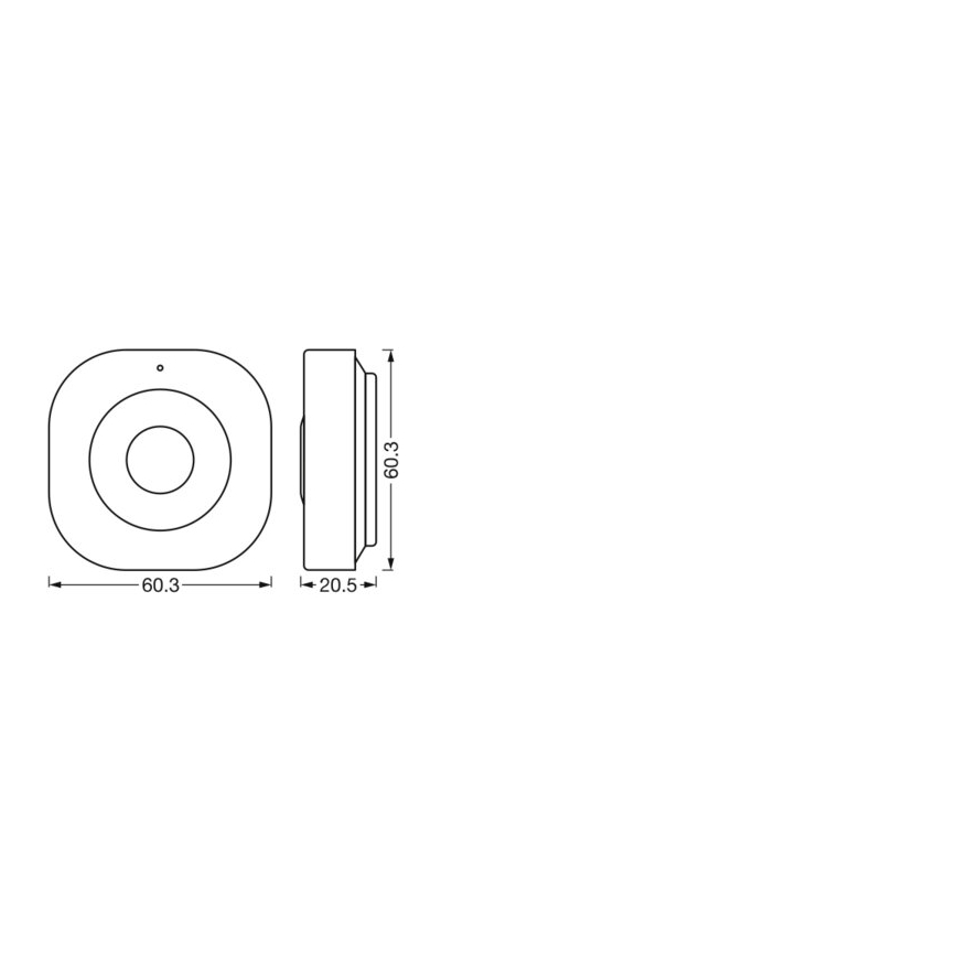 Osram - Mozgásérzékelő SMART+ 3,7V Wi-Fi 500 mAh