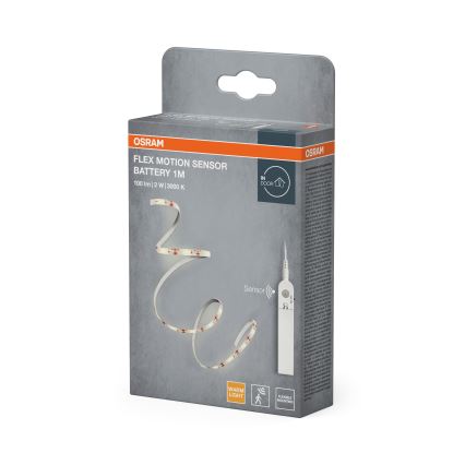 Osram - mozgásérzékelős LED szalag FLEX 1m LED/2W/4xAA