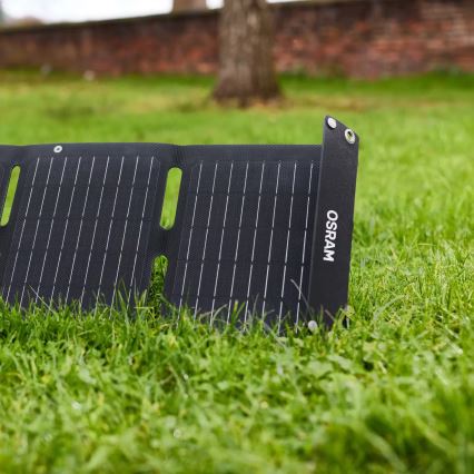 Osram - Napelem önálló akkumulátortöltéshez BATTERY CHARGE SOLAR 20W IP65