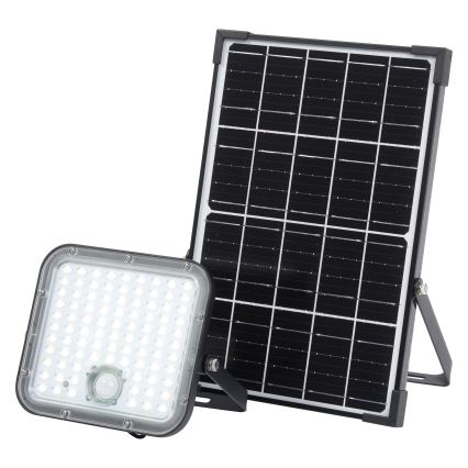Osram - LED, fényerőszabályozható napelemes reflektor érzékelővel ENDURA LED/30W/6,4V 4000K IP65 fekete + távirányító