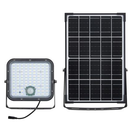 Osram - LED, fényerőszabályozható napelemes reflektor érzékelővel ENDURA LED/30W/6,4V 4000K IP65 fekete + távirányító