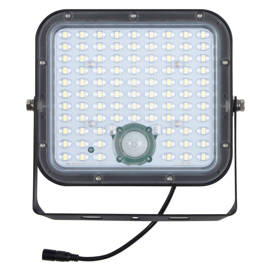 Osram - LED, fényerőszabályozható napelemes reflektor érzékelővel ENDURA LED/30W/6,4V 4000K IP65 fekete + távirányító