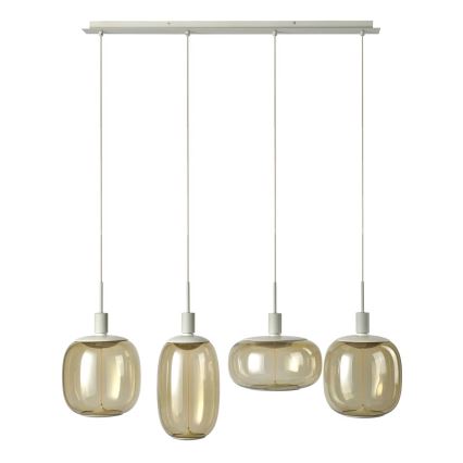Osram - NEEDLE PENDANT tápkábel 4xE27/25W/230V bézs