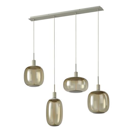 Osram - NEEDLE PENDANT tápkábel 4xE27/25W/230V bézs