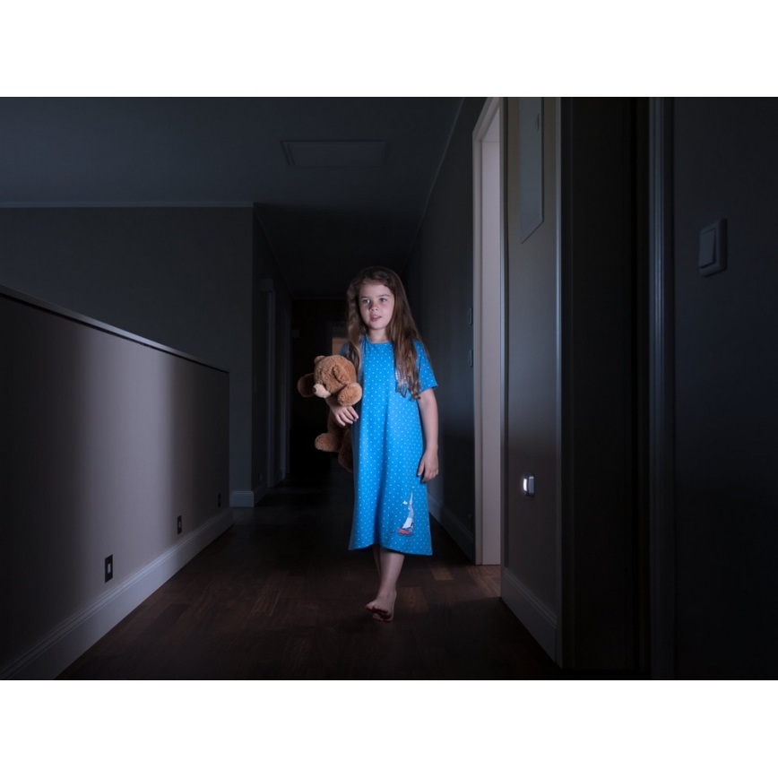 Osram - NIGHTLUX éjszakai LED lámpa érzékelővel LED/0,3W/3xAAA IP54