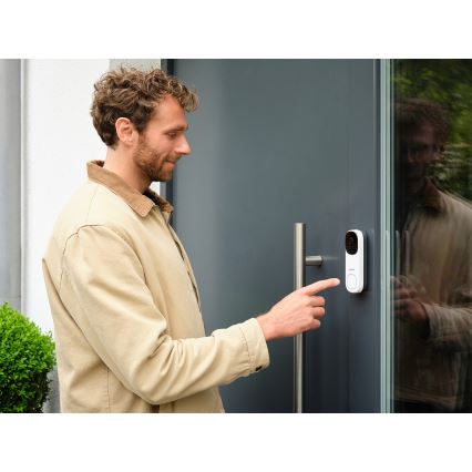 Osram - Okos 2K videócsengő SMART+ 230V IP66 Wi-Fi érzékelővel